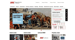 Desktop Screenshot of mnw.art.pl