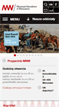 Mobile Screenshot of mnw.art.pl
